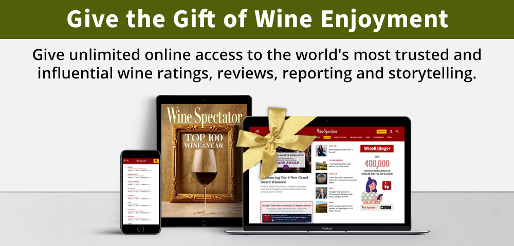 Give the Gift of WineSpectator.com